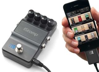 DIGITECH iSTOMP PROGRAMMABLE GUITAR PEDAL FOR iPOD, iPAD, iPHONE - DIGITECH