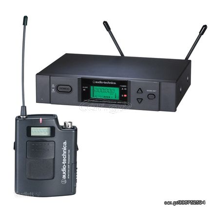 AUDIO TECHNICA ATW-3110b/P UHF Body Pack System with AT829cW - AUDIO-TECHNICA