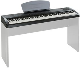 KURZWEIL MPS-20 DIGITAL PIANO WITH 88 FULLY WEIGHTED KEYS -DARK BROWN- - Kurzweil