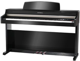 KURZWEIL MP-10 BP DIGITAL PIANO WITH 88 FULLY WEIGHTED KEYS -BLACK POLISH- - Kurzweil