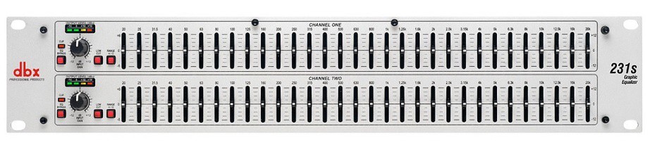 DBX 231S 2X31 BAND GRAPHIC EQUALIZER - DBX