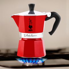 Bialetti Moka Express Moka pot Red-thumb-2