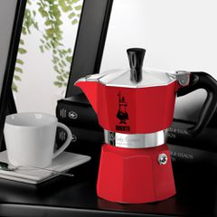 Bialetti Moka Express Moka pot Red-thumb-4