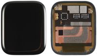 For iPhone/iPad (AWS84101B) OLED (soft) Touchscreen - Black, (Pulled) for model Watch Series 8 - 41 mm