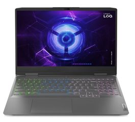 Lenovo LOQ Laptop 39.6 cm (15.6") Intel® Core™ i5 i5-12450H 16 GB DDR5-SDRAM 512 GB SSD NVIDIA GeForce RTX 4050 Wi-Fi 6 (802.11ax) NoOS Grey