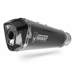 Τελικο Εξατμισης Mivv Delta Race  Steel Black/Carbon End Cap Kawasaki Z900 20-23