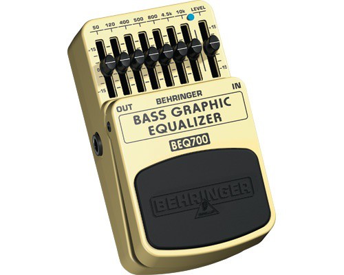 BEHRINGER BEQ700 BASS GRAPHIC EQUALIZER Pedal - Behringer