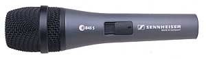 SENNHEISER E-845S Dynamic Microphone with ON/OFF Switch - SENNHEISER