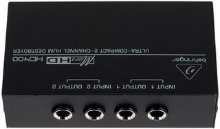 BEHRINGER HD400 Ultra-Compact 2-Channel Hum Destroyer - Behringer-thumb-1