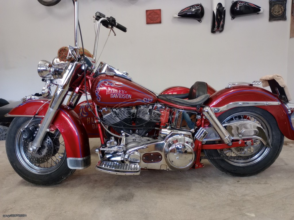 Harley Davidson Custom Bike 1973 Shovelhead