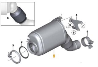 ΦΙΛΤΡΟ ΣΩΜΑΤΙΔΙΩΝ ΠΕΤΡΕΛΑΙΟΥ DPF BMW F10 DIESEL