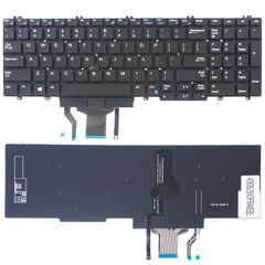 Πληκτρολόγιο - Laptop Keyboard για Dell Precision 7530 06P79 006P79 266YW 00DK60 ( Κωδ.40908USNOFRAMEBL )
