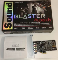Soundblaster Audigy Fx