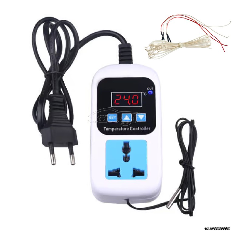 ΨΗΦΙΑΚΟΣ ΘΕΡΜΟΣΤΑΤΗΣ CONTROLLER(ZR2) 220V ΜΕ ΑΝΤΙΣΤΑΣΗ ΣΙΛΙΚΟΝΗΣ.ΚΑΤΑΛΛΗΛΟΣ ΓΙΑ ΧΕΙΡΟΠΟΙΗΤΕΣ ΚΛΩΣΣΟΜΗΧΑΝΕΣ-ΚΑΤΑΨΥΚΤΕΣ-ΘΕΡΜΟΚΗΠΙΑ