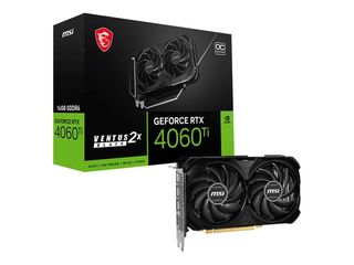 MSI GeForce RTX 4060 Ti 16GB GDDR6 Ventus 2X Black OC Κάρτα Γραφικών (V517-005R) - Πληρωμή και σε έως 9 δόσεις