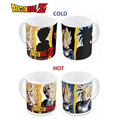 DRAGON BALL Z - Vegeta & Goku - Heat Change Mug - 11 Oz Multicolor