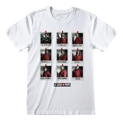 LA CASA DE PAPEL - T-Shirt - Polaroid - (XXL)