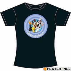 THAT'S ALL FOLKS - T-Shirt Femme (L)