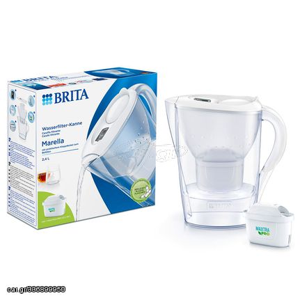 Κανάτα Φίλτρο Brita Marella-2400ml White +amp; Maxtra-Pro