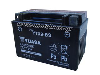 ΜΠΑΤΑΡΙΑ KTM DUKE 125-200-250-390 / RC 125-200-250-390 / ADVENTURE 250-390 YTX9-BS YUASA