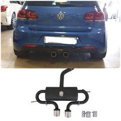 Complete Exhaust System suitable for VW Golf 5 R32 (2003-2007) & Golf 6 R20 (2008-2013) Catback Muffler R20 R32