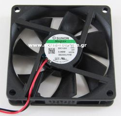 ΑΝΕΜΙΣΤΗΡΑΣ 12V DC 70x70x15mm 2-C 0.07A 0.89W 39m3/h 27dBA SUNON