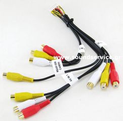 JVC / KENWOOD RCA-03 ΚΑΛΩΔΙΟ CAR AUDIO ΒΥΣΜΑ 20-ΕΠΑΦΩΝ AUDIO/VIDEO DNX