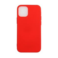 Θήκη Σιλικόνης TPU Ματ για iPhone 12 Pro Max 6,7 inch - Κόκκινο