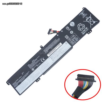 Μπαταρία Laptop - Battery για Lenovo Ideapad L340-15IRH Gaming Series L18C3PF1 L18M3PF1 5B10W67350 5B10T04976 5B10W67336 5B10W67350 11.4V 45Wh 3900mAh με καλωδιοταινία 12pins ( Κωδ.1-BAT0545 )