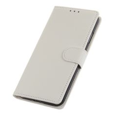 Δερμάτινη Θήκη Πορτοφόλι με Βάση Στήριξης για Samsung Galaxy A20s - Λευκό
