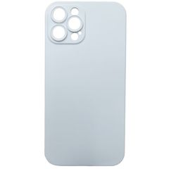 Matt TPU case protect lens for iPhone 12 Pro Max White