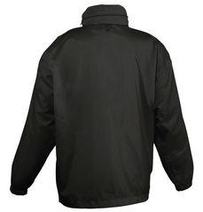 SOL'S SURF KIDS 32300 ΠΑΙΔΙΚΟ ΑΝΤΙΑΝΕΜΙΚΟ ΑΔΙΑΒΡΟΧΟ MONOΧΡΩΜΟ JACKET BLACK-312