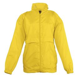 SOL'S SURF KIDS 32300 ΠΑΙΔΙΚΟ ΑΝΤΙΑΝΕΜΙΚΟ ΑΔΙΑΒΡΟΧΟ MONOΧΡΩΜΟ JACKET GOLD-301