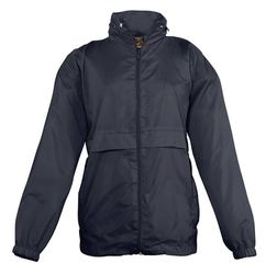 SOL'S SURF KIDS 32300 ΠΑΙΔΙΚΟ ΑΝΤΙΑΝΕΜΙΚΟ ΑΔΙΑΒΡΟΧΟ MONOΧΡΩΜΟ JACKET NAVY-318