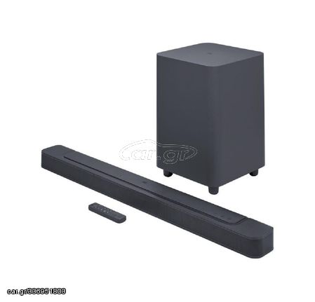 JBL Bar 500 Soundbar 590W MultiBeam, Virtual Dolby Atmos, Chromecast, Wir Sub Μαύρο *