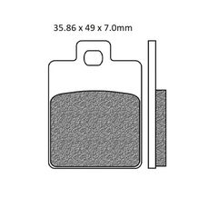 Τακάκια Σετ FIZZ Για SYM JET-X 125cc ie 4T LC E5 (XH12W) 2021 2022 2023