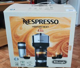 Καφετιέρα Espresso Delonghi Με κάψουλα ENV120.W  Chrome Vertuo Next