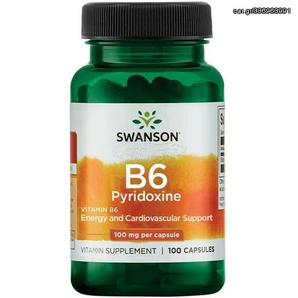 SWANSON B6 PYROXINE 100caps