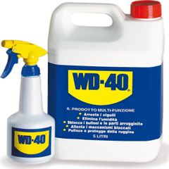 WD-40 αντισκωριακό - λιπαντικό πολλαπλών χρήσεων 5 lit + ψεκαστήρας δώρο