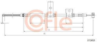 ΣΥΡΜΑ ΧΕΙΡΟΦΡΕΝΟΥ ΟΠΙΣΘΙΟ RH - 17.5015