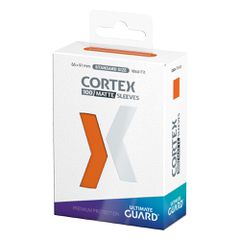 Ultimate Guard Cortex Sleeves Standard Size Matte Orange (100)-thumb-1