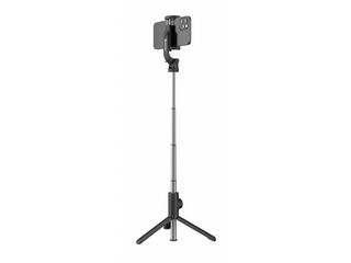 Selfie stick  με τρίποδο μεταλλικό με Bluetooth ασύρματο  Swissten SW32000400 Μαύρο