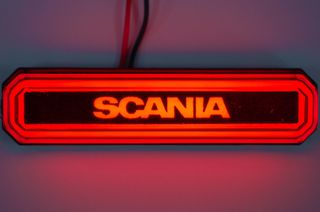 Πλαϊνό Φως Όγκου LEDNEON 24V SCANIA Κόκκινο-thumb-2