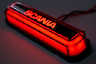 Πλαϊνό Φως Όγκου LEDNEON 24V SCANIA Κόκκινο-thumb-3
