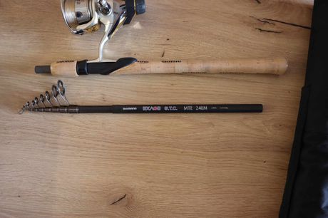 SET ΚΑΛΑΜΙ SHIMANO S.T.C. 2.40 Mini Travel Rod + ΜΗΧΑΝΙΣΜΟΣ SHIMANO EXAGE 2500 RA