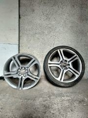SEAT IBIZA FR (2002-2008) ΖΑΝΤΕΣ ΑΛΟΥΜΙΝΙΟΥ ΔΥΟ ΤΕΜΑΧΙΑ 17 ΙΝΤΣΕΣ ΠΕΝΤΑΜΠΟΥΛΟΝH ΜΕ ΑΠΟΣΤΑΣΗ 10 & ΔΙΑΣΤΑΣΕΙΣ ΕΛΑΣΤΙΚΩΝ 205/40/R17 ΜΕ ΤΥΠΟ ΖΑΝΤΑΣ 7.0Jx17H2 ET41 (ΓΝΗΣΙΕΣ)