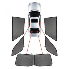 AUDI Q4 E-TRON 5D 2022+​ ΚΟΥΡΤΙΝΑΚΙΑ ΜΑΡΚΕ CAR SHADES - 6 ΤΕΜ.