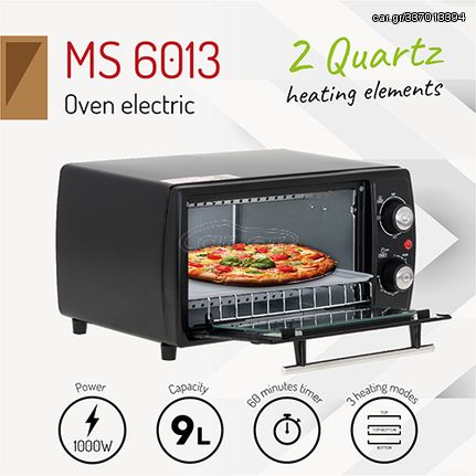 MESKO ELECTRIC OVEN 9L