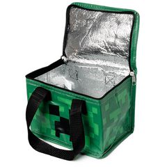 Minecraft Creeper lunch bag - green-thumb-1