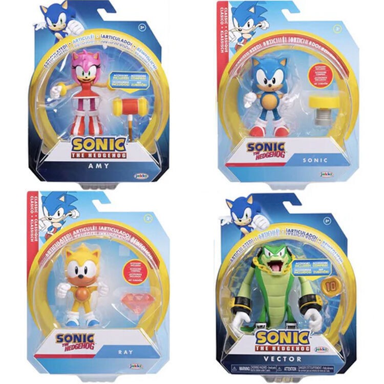 Sonic The Hedgehog serie 10 assorted 10cm (Random Pick)